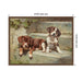 Framed Canvas 24x18 Sylvie Walnut 2