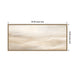 Framed Canvas 40x18 Sylvie Dark Gold 2