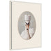 Framed Canvas 18x24 Sylvie Beaded White 1
