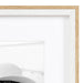 Wall Frame 14x18 matted to 11x14 White Natural 3