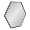 Laverty Framed Hexagon Wall Mirror