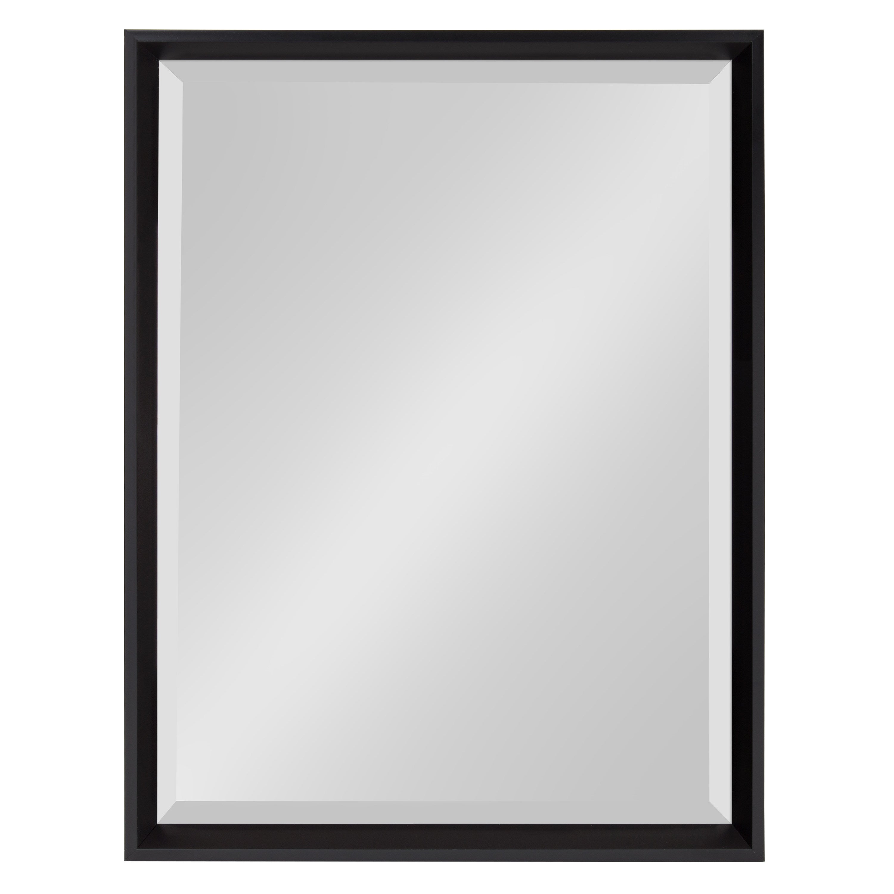 Decorative Wall Mirror Black 19.5x25.5 2