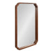 Scallop Mirror Brown 24x36 1