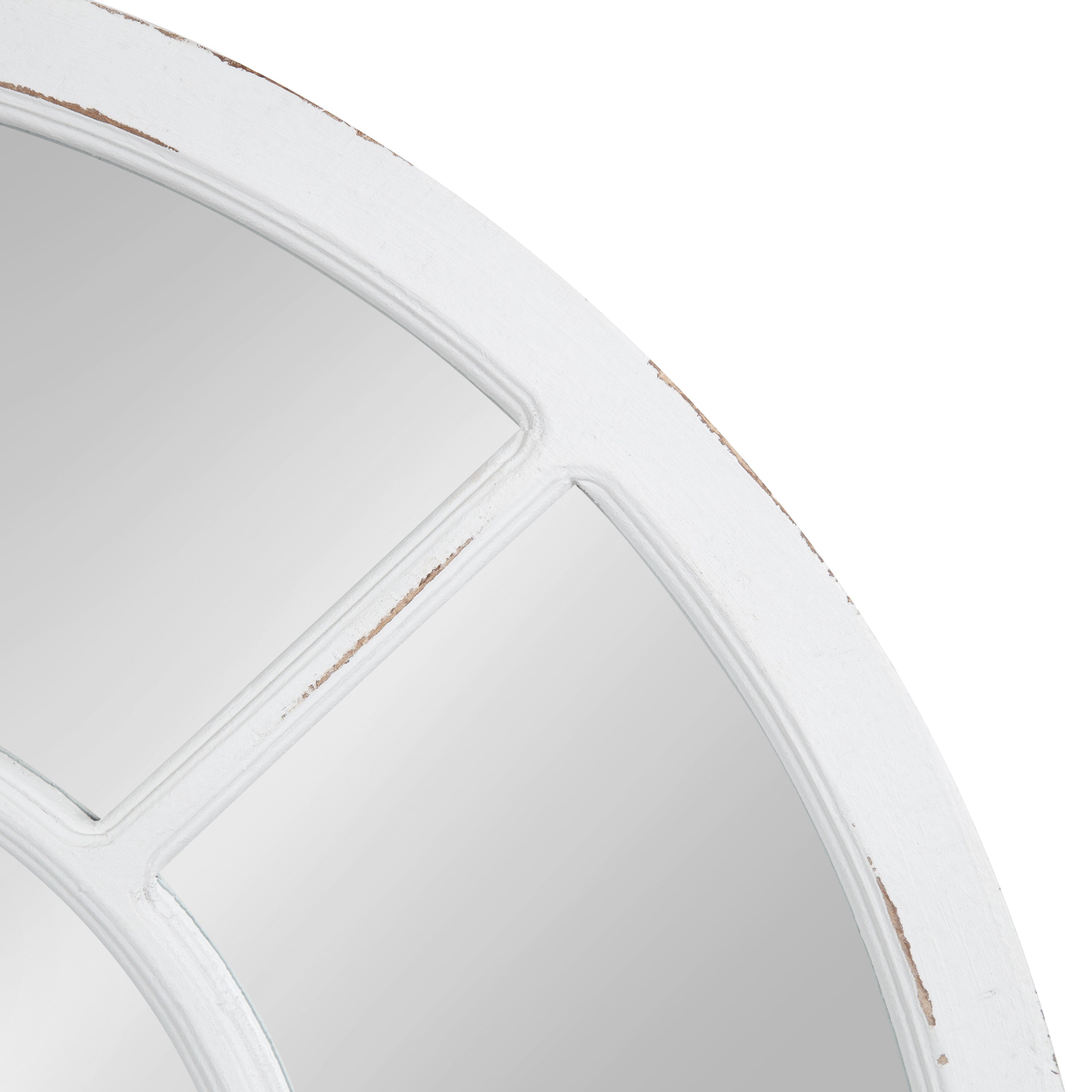 Boldmere Wide Arch Windowpane Mirror