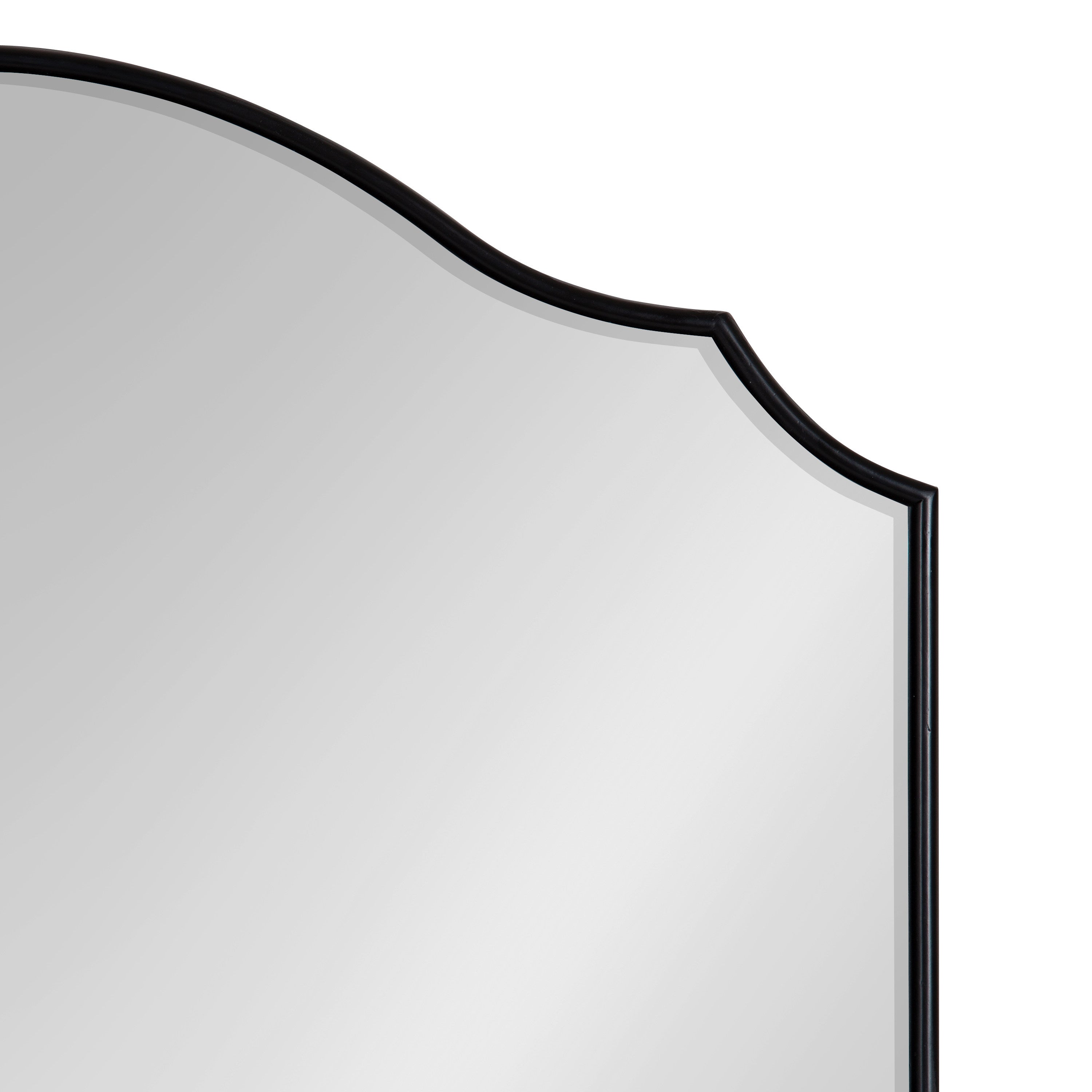 Arch Mirror Black 30x20 3