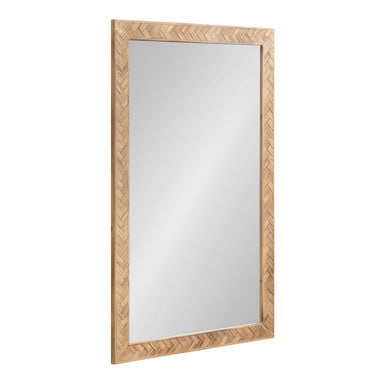 Rectangle Mirror Brown 24x36 1