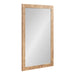 Rectangle Mirror Brown 24x36 1