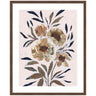 Framed Art Muted Paintrely Florals by Nikita Jariwala