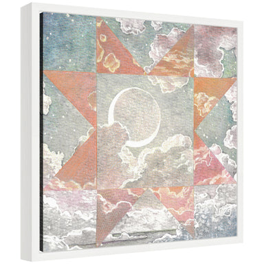 Framed Canvas 16x16 Sylvie White 1