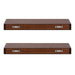 Floating Shelf 2 Piece 24 Inch Walnut Brown 4