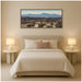 Framed Canvas Sylvie Walnut 40x18 6