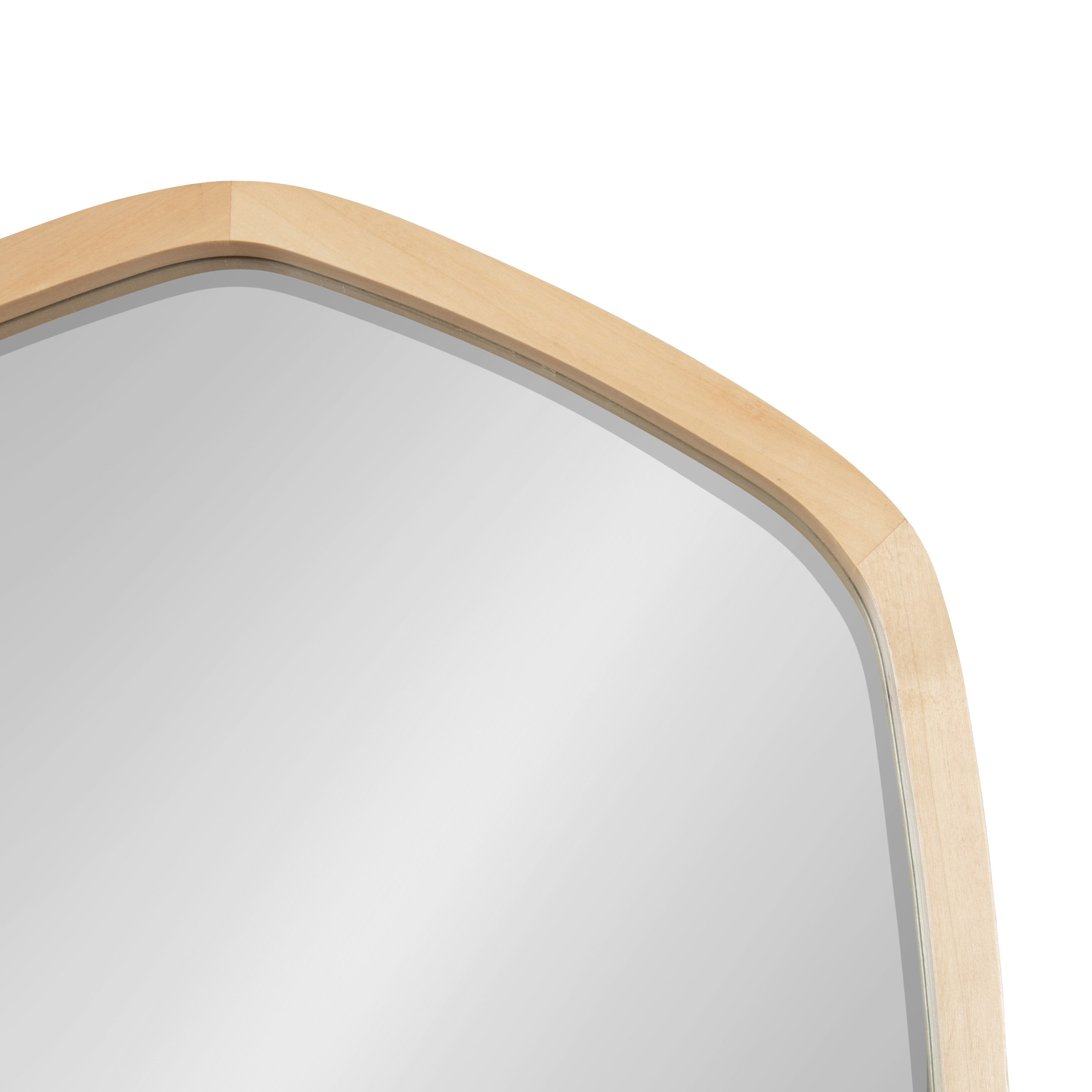 Hexagon Mirror Natural 20x36 3
