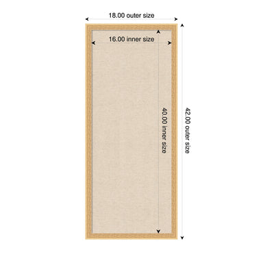 Pinboard 18x42 Bethany Gold 2