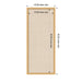 Pinboard 18x42 Bethany Gold 2