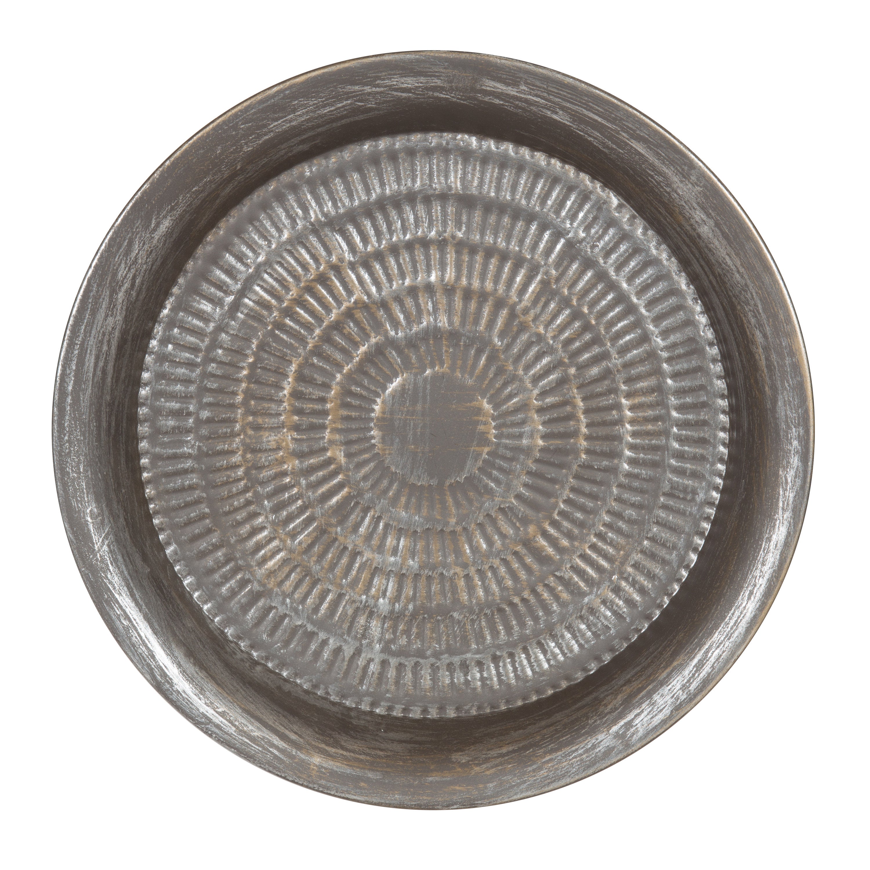 Mahdavi Round Metal Accent Table