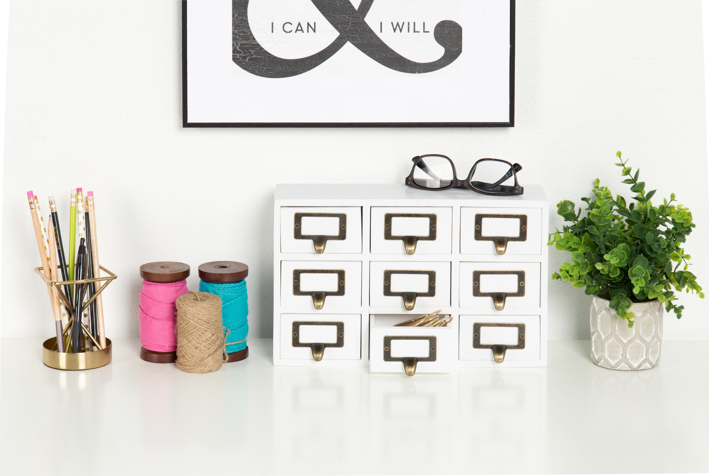 Drawers White 9 Drawers 6