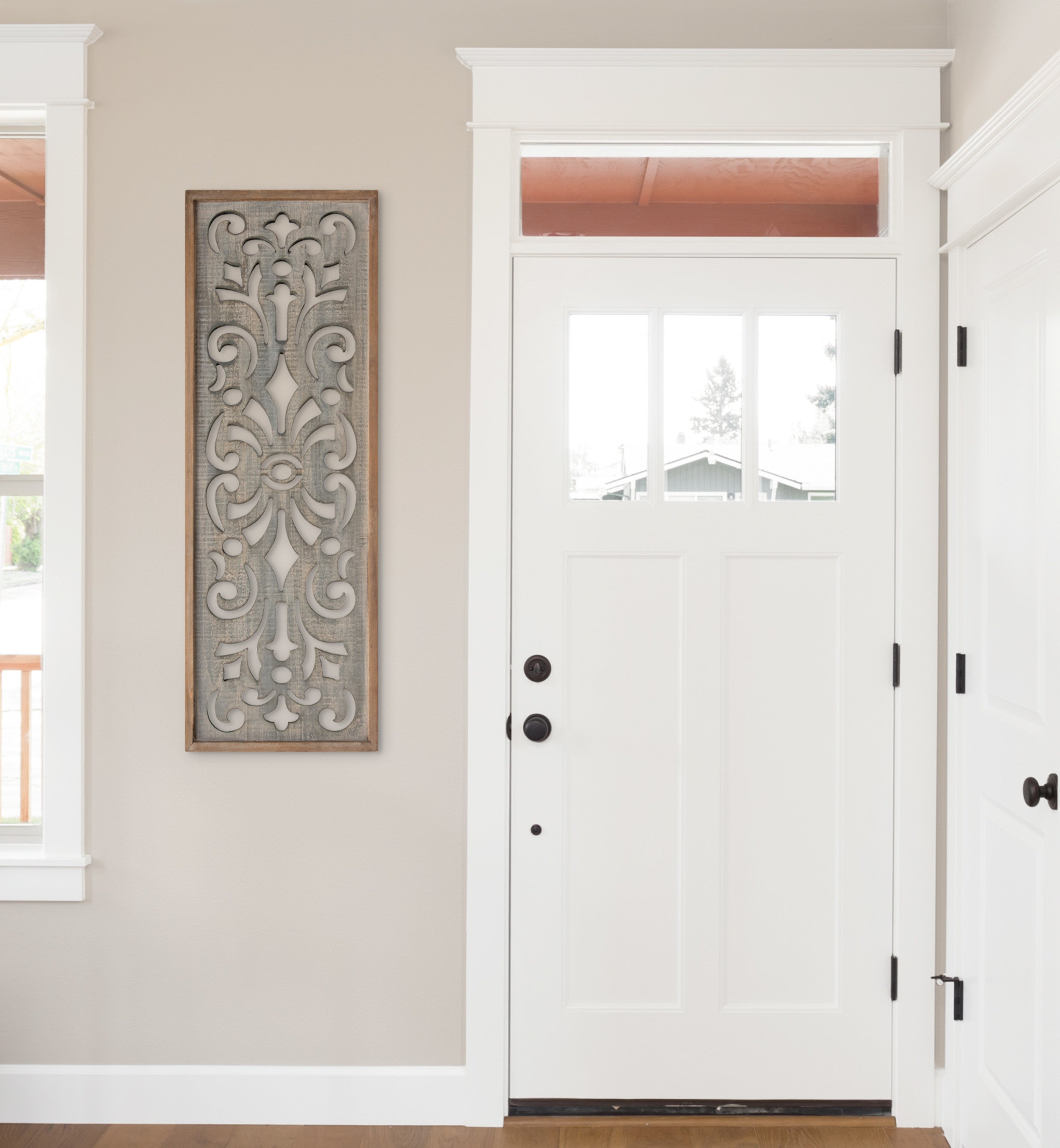 Palmares Wood Wall Art Plaque