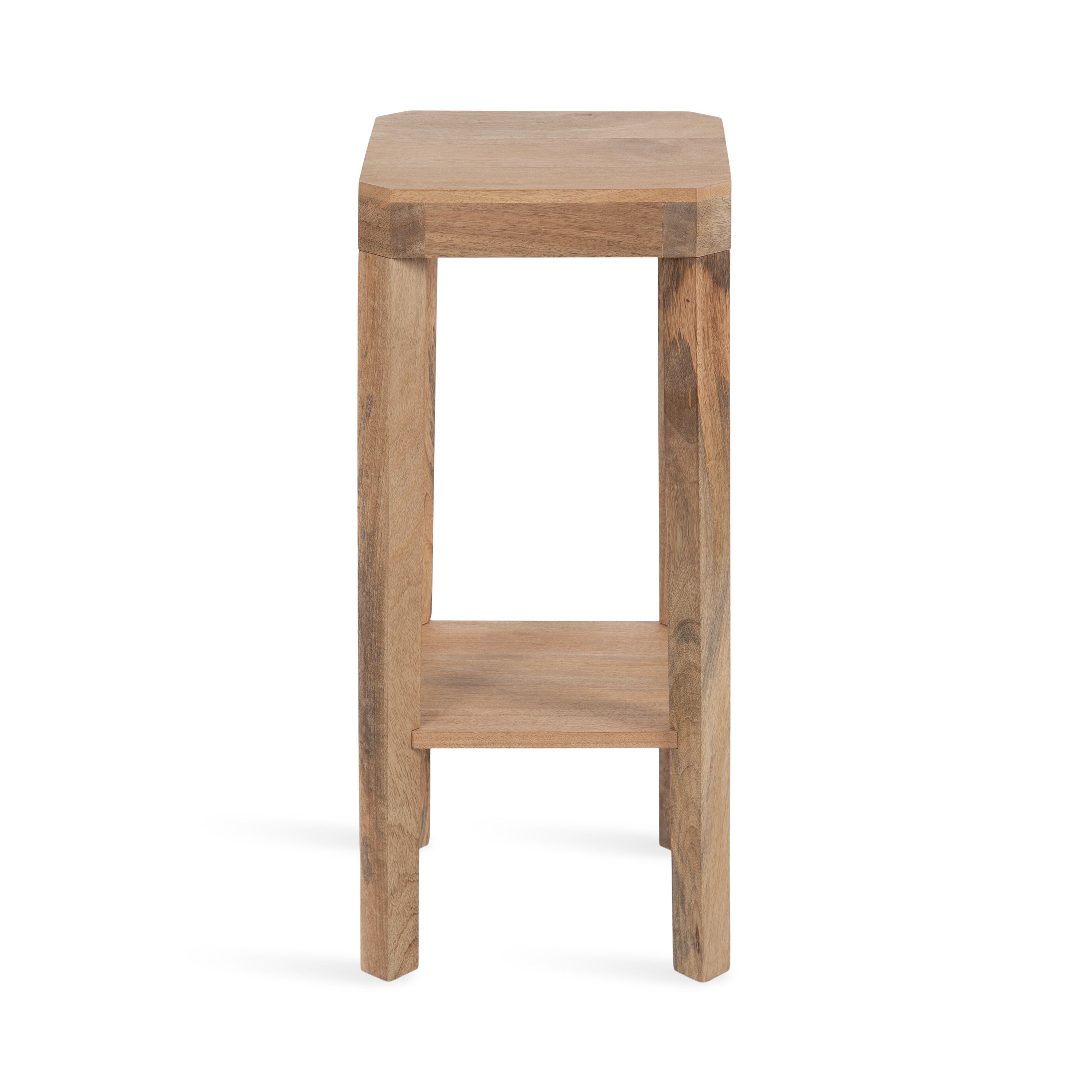 Side Table Natural 12x12x28 5