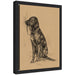 Framed Canvas 10x13 Sylvie Black 1