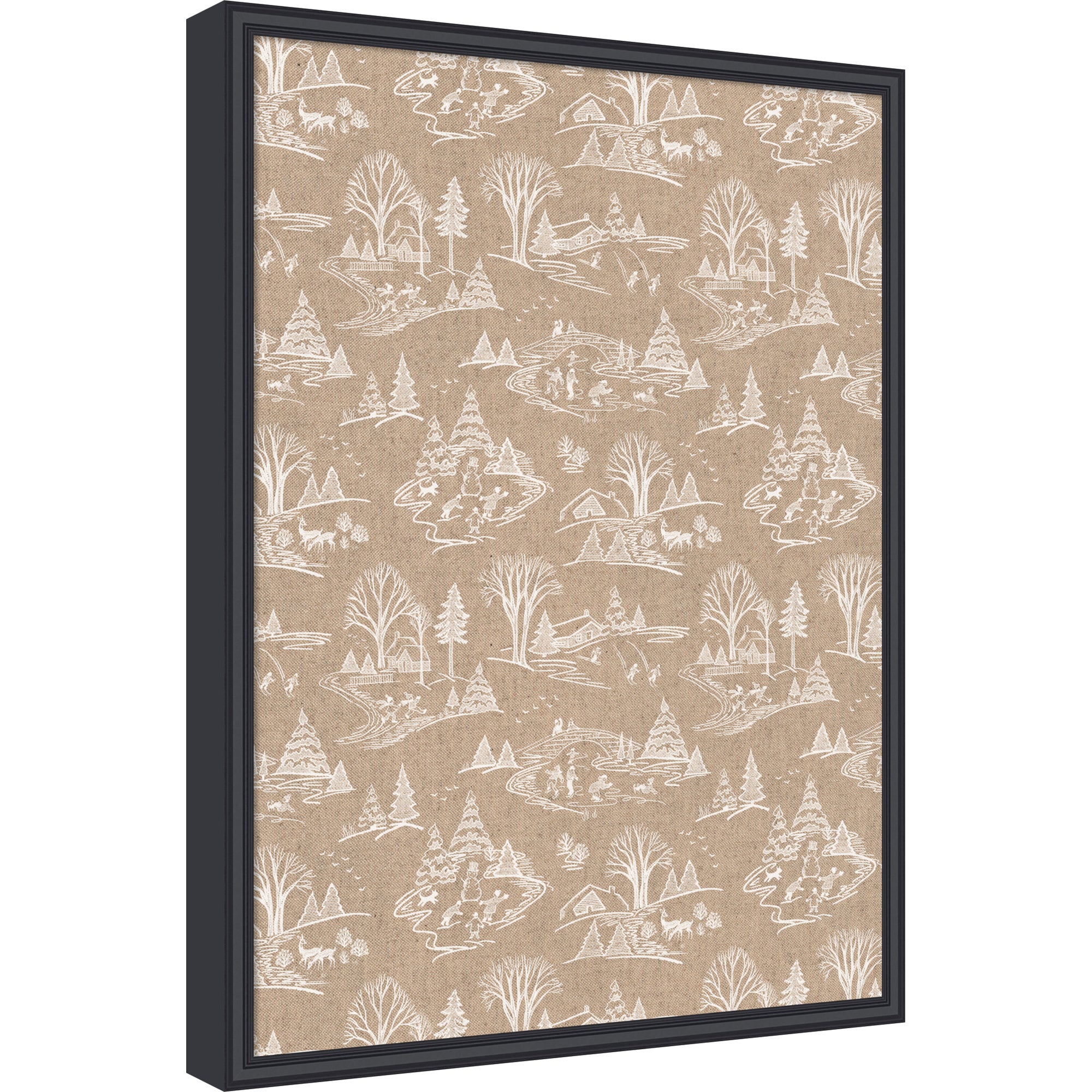 Magnetic Canvas Edith Black 19x25 1