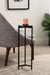 Drink Table Mirror Black 9x9x23 6