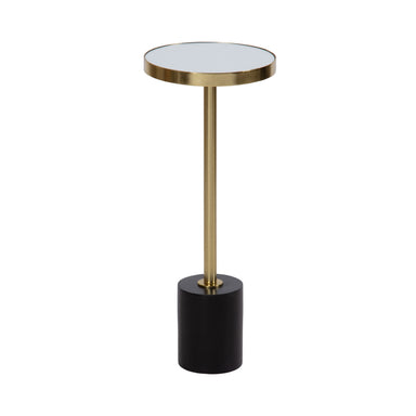Drink Table Black Gold 10x10x24 1