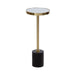 Drink Table Black Gold 10x10x24 1