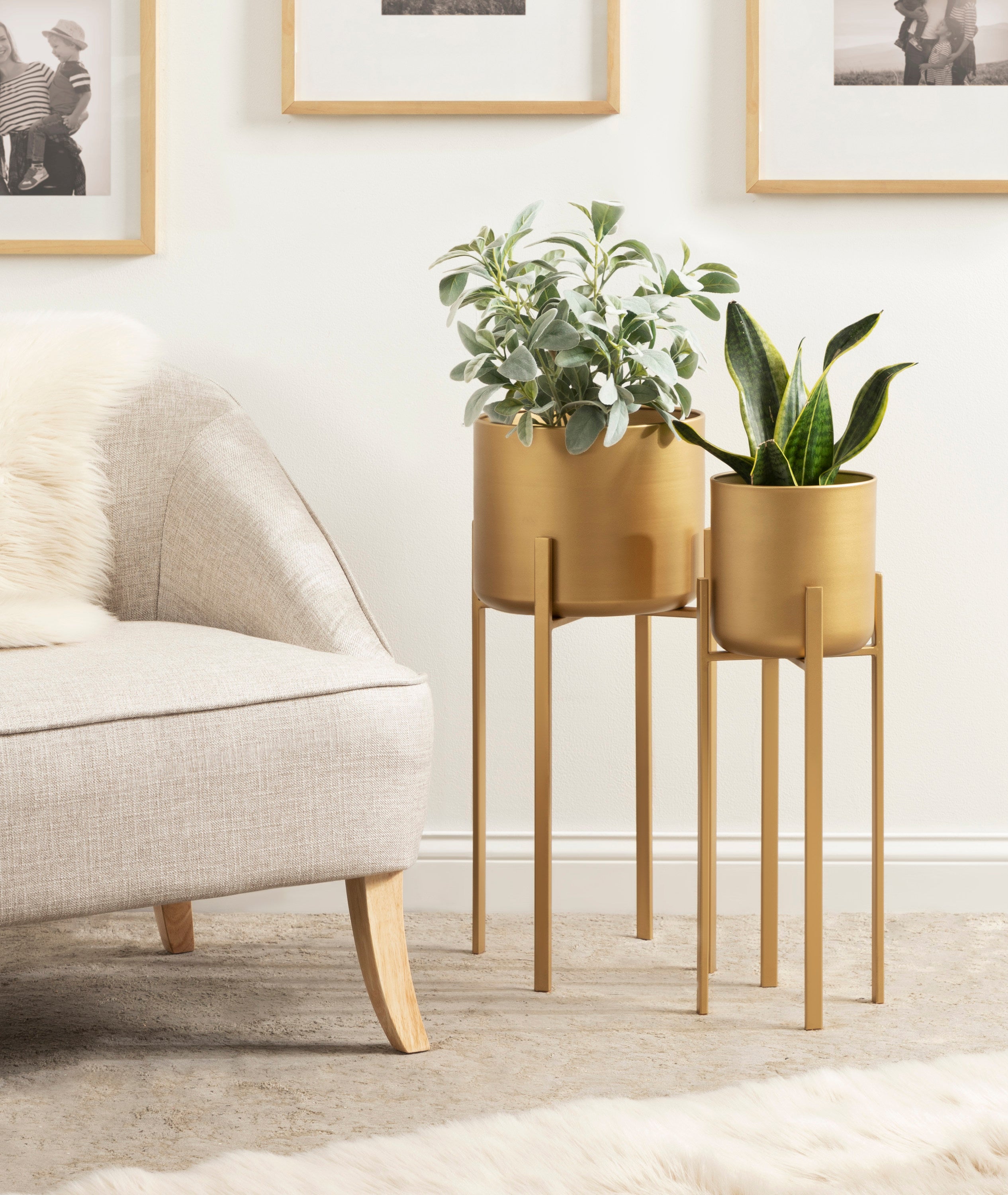 Gabi Metal Plant Stand Set
