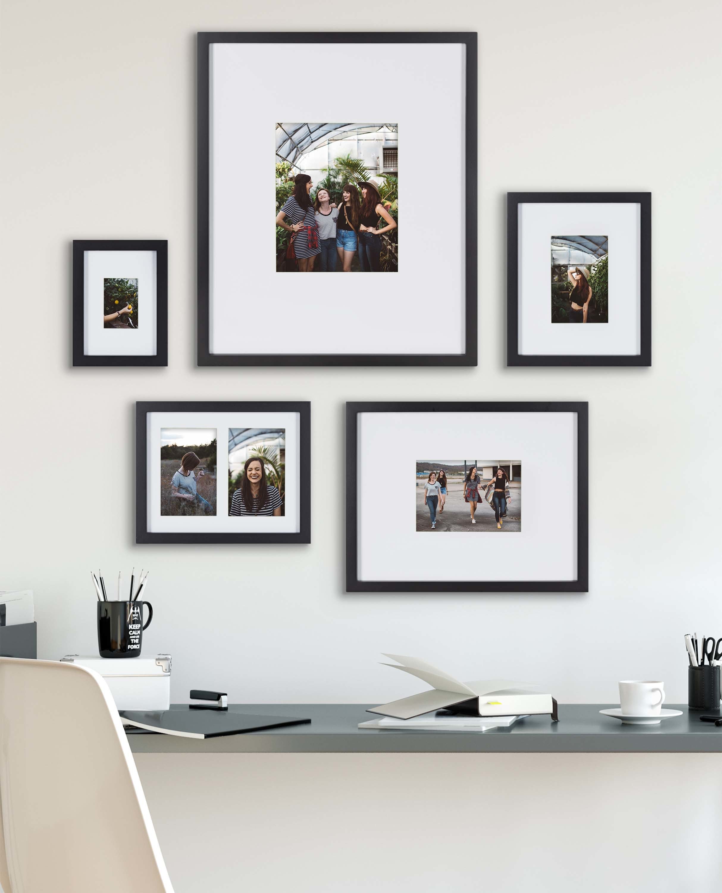 Frame Box Set Black 5 Piece 7
