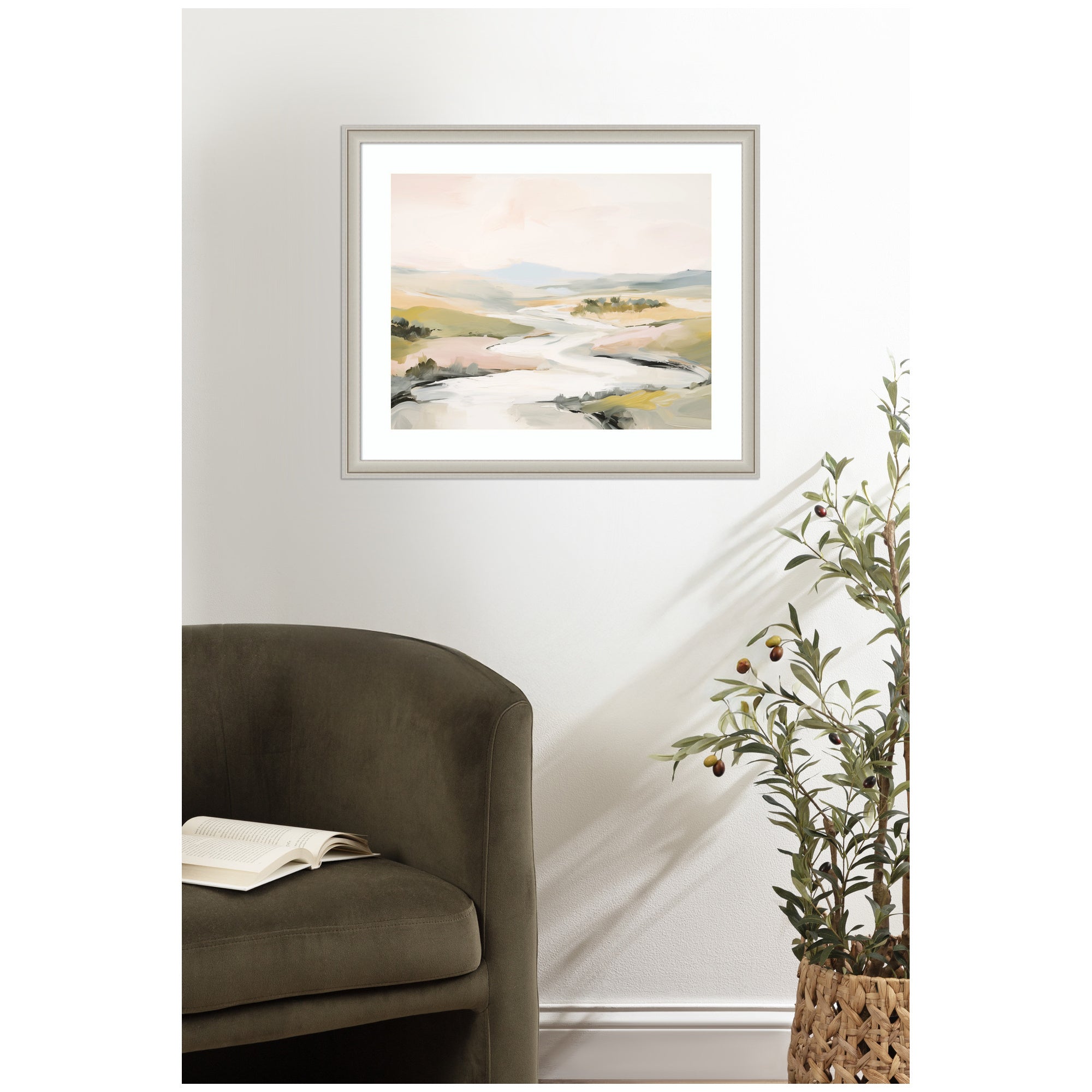 Tranquil Landscape No. 2 by Amy Lighthall Framed Wall Art Print