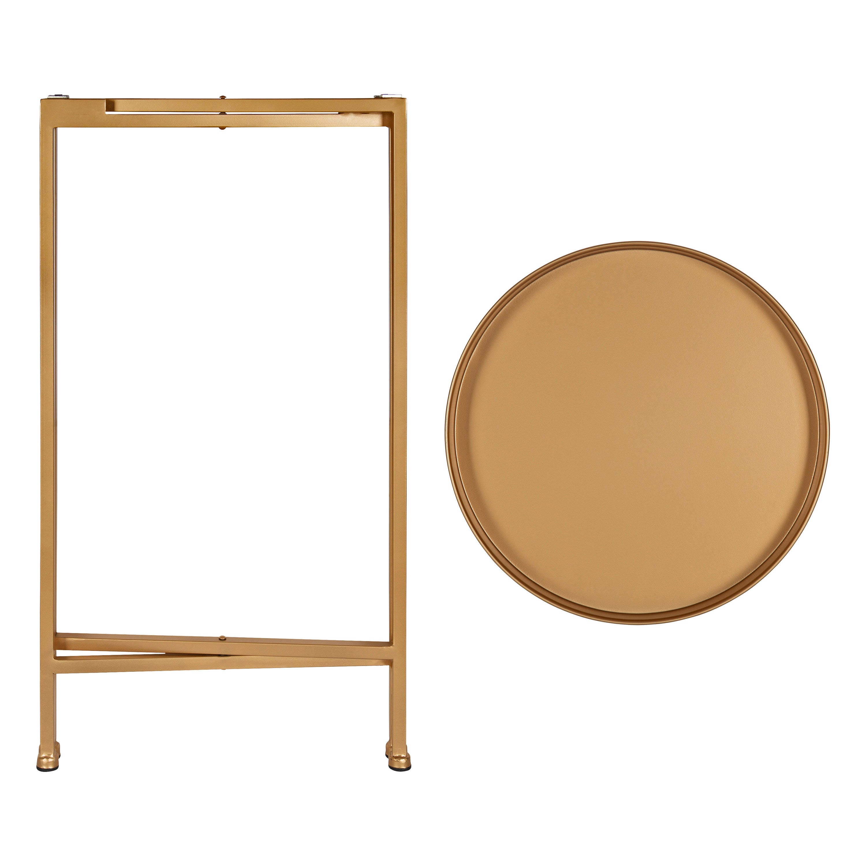 Tea Table Gold 14x14x26 4
