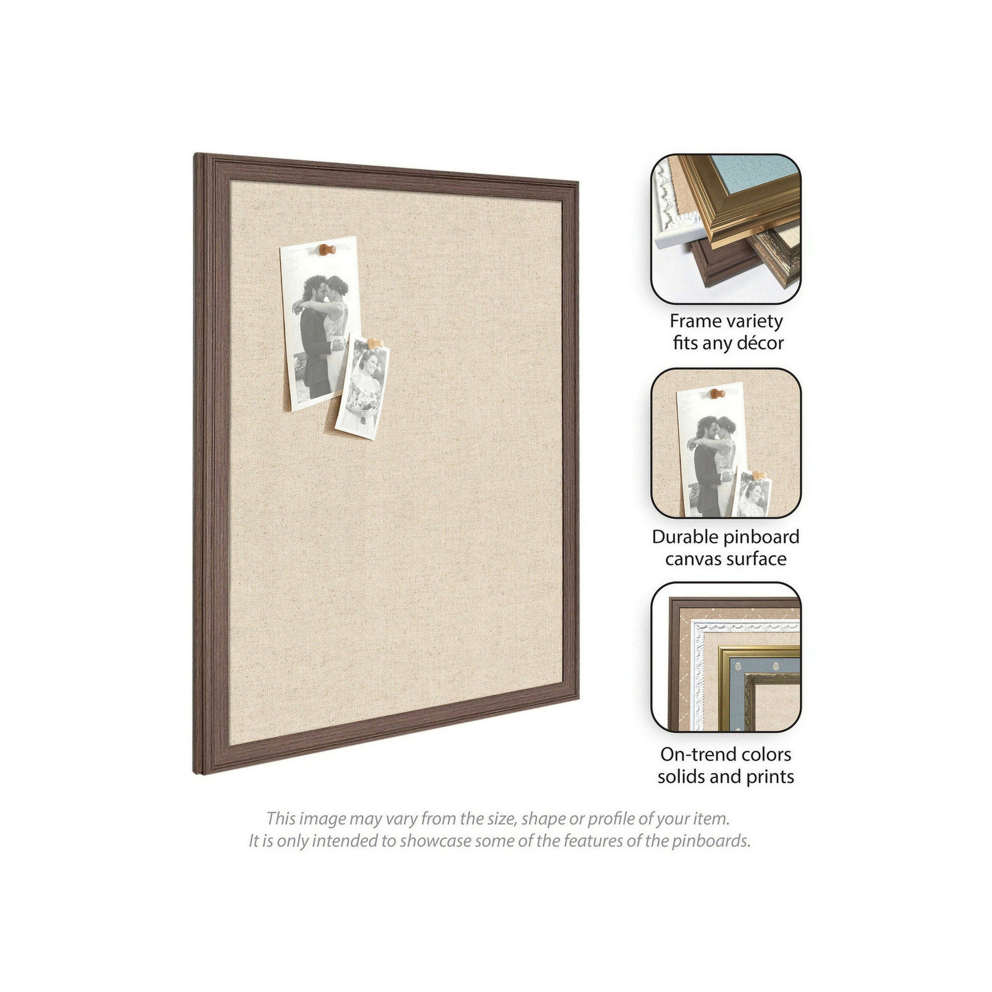 Pinboard 26x20 Lila Gold 5