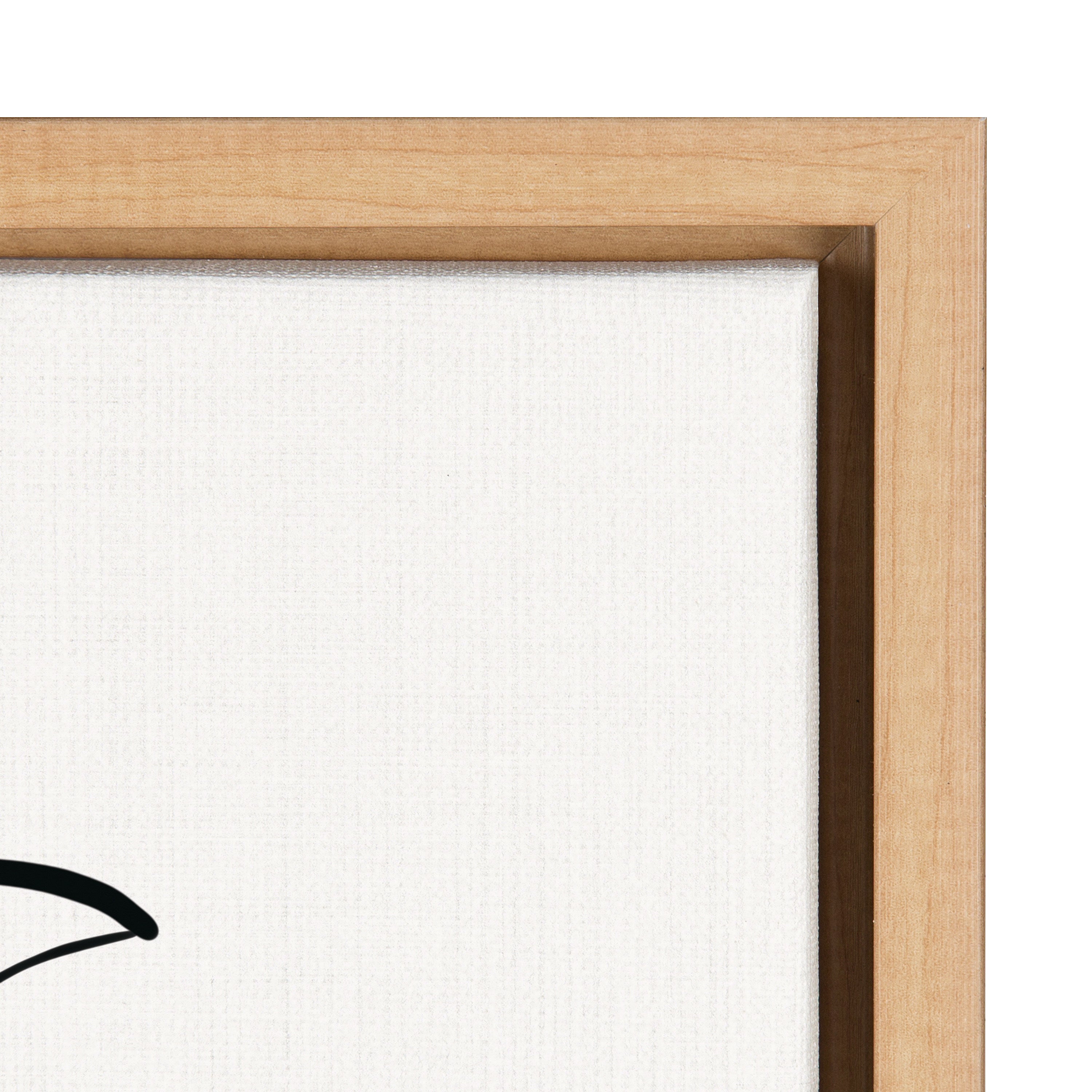 Framed Canvas Sylvie Natural 18x24 3
