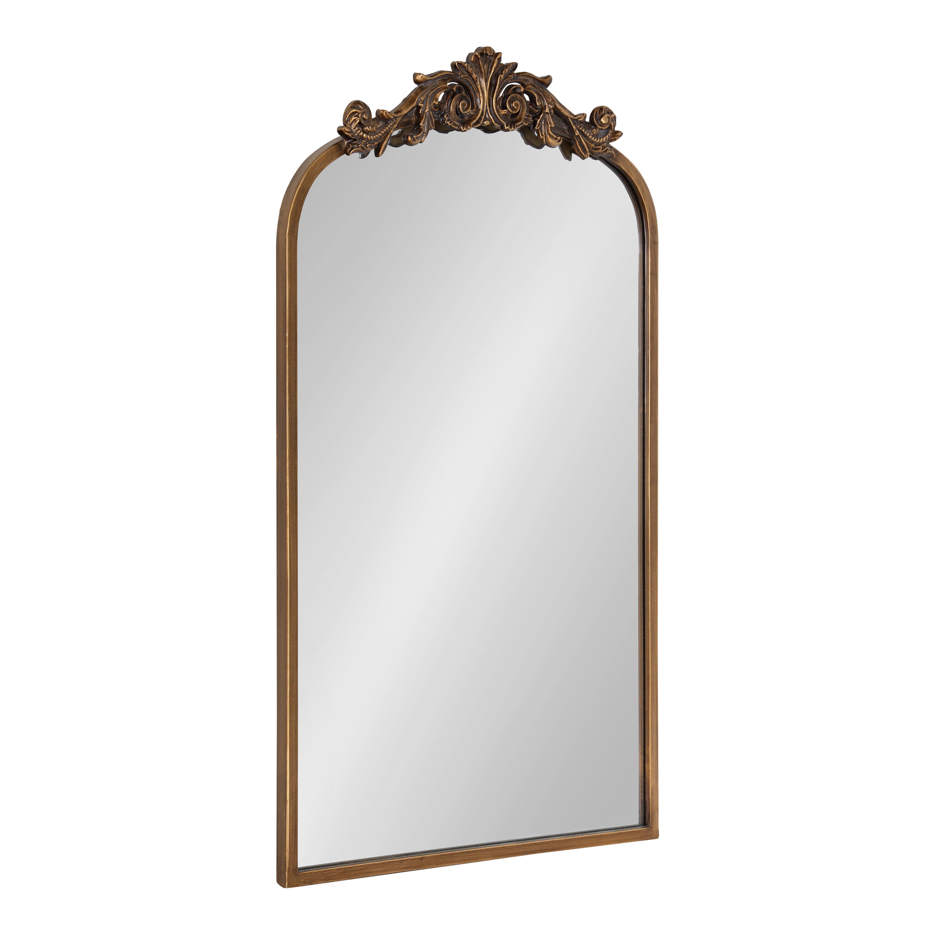 Arch Mirror 19x31 Gold 1