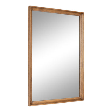 Rectangle Mirror Rustic Brown 24x36 1
