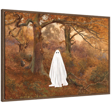 Framed Canvas 33x23 Sylvie Walnut 1