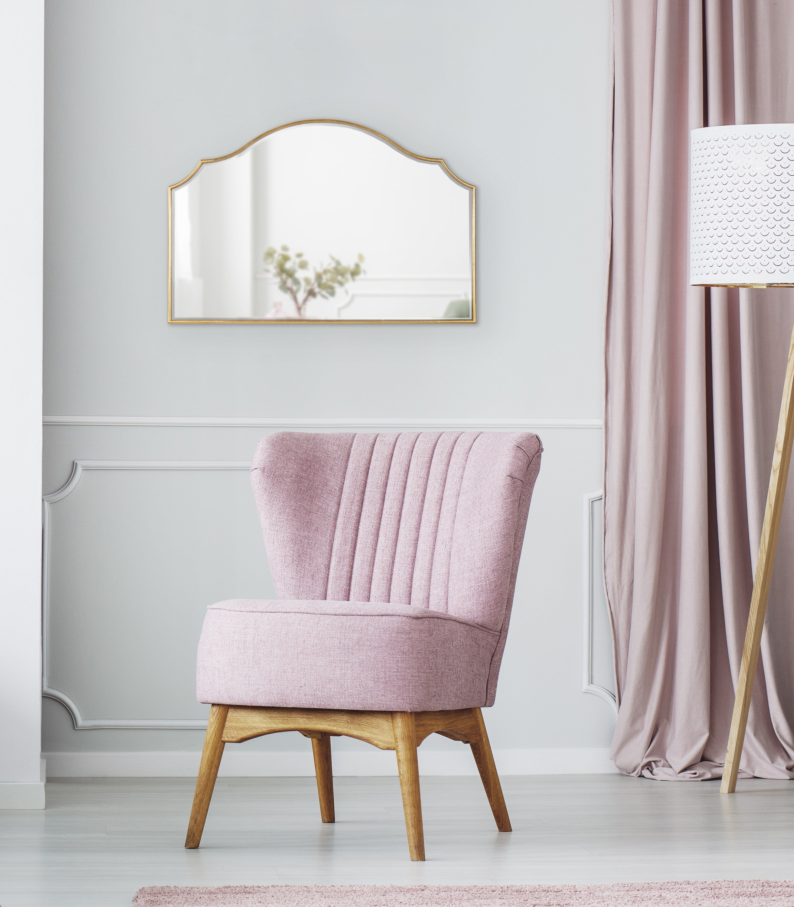 Arch Mirror Gold 30x20 7