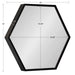 Mirror Set Black 3 Piece 14x16 5