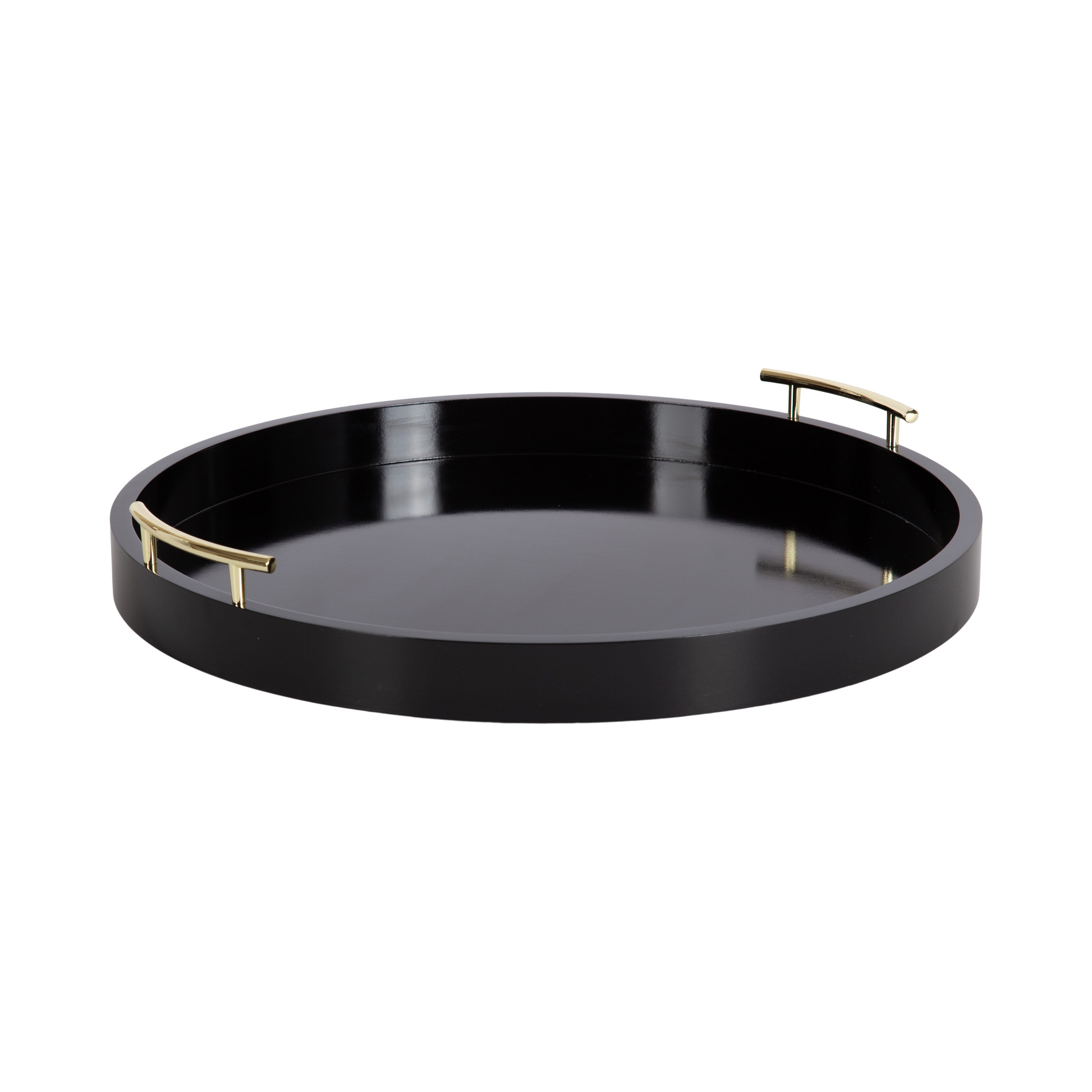 Single Tray Black 22" Diameter 1