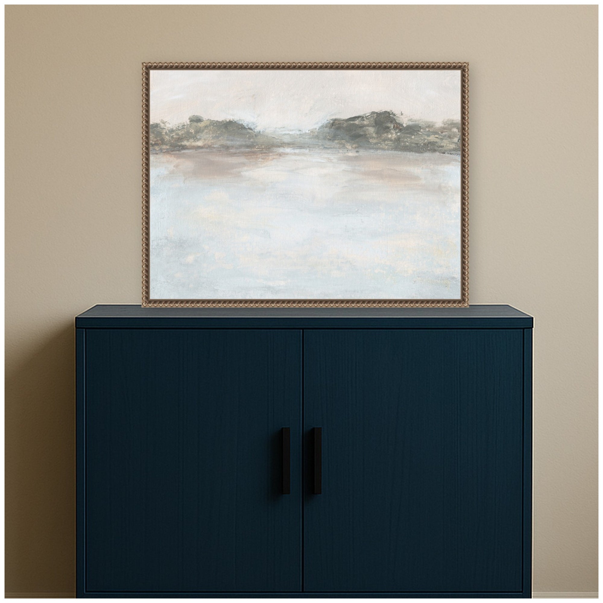 Framed Canvas 24x18 Sylvie Beaded Dark Gold 5
