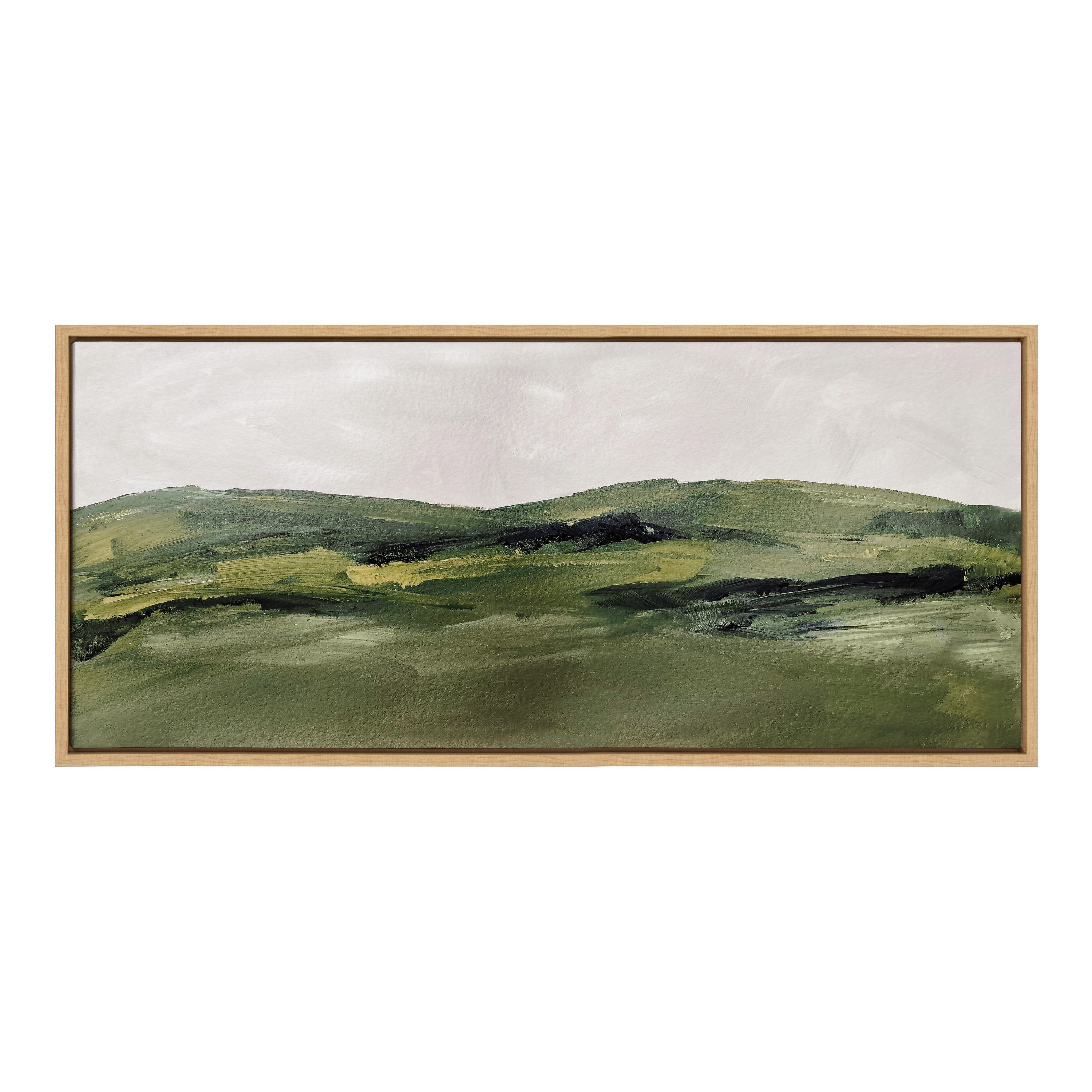 Framed Canvas 18x40 Sylvie Natural 2