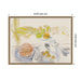 Framed Canvas 24x18 Sylvie Dark Gold 2