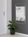 Rectangle Mirror Silver 20x36 6