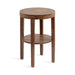 Side Table Walnut Brown 16x16x24 1