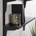 Accent Shelf Black 24x8x24 8