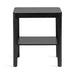 Side Table Black 22x14x26 5