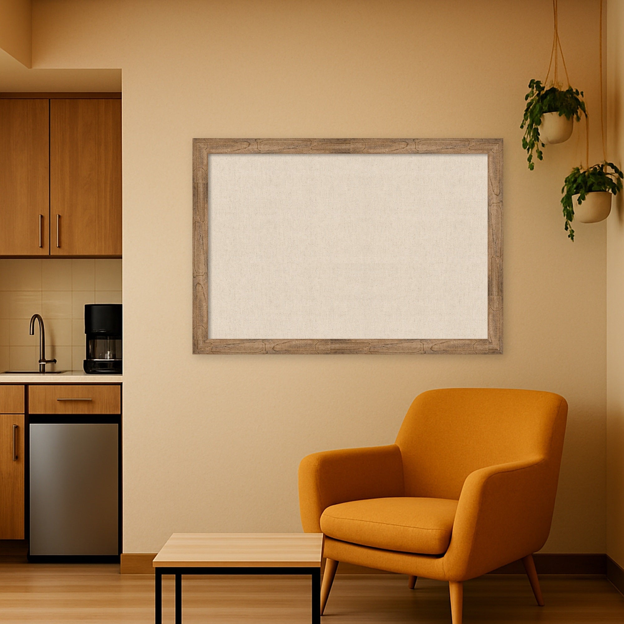 Magnetic Canvas 40x28 Owl Brown Narrow 7
