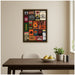 Framed Canvas 28x38 Sylvie Dark Gold 6