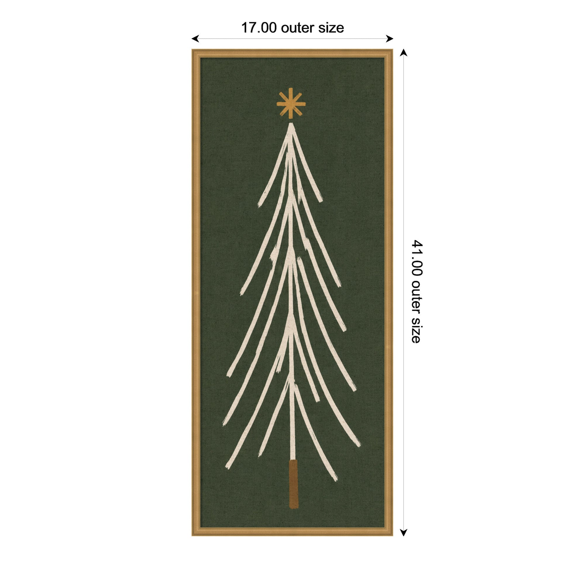Pinboard Edith Gold 17x41 2