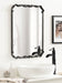 Rectangle Mirror Black 20x27 6